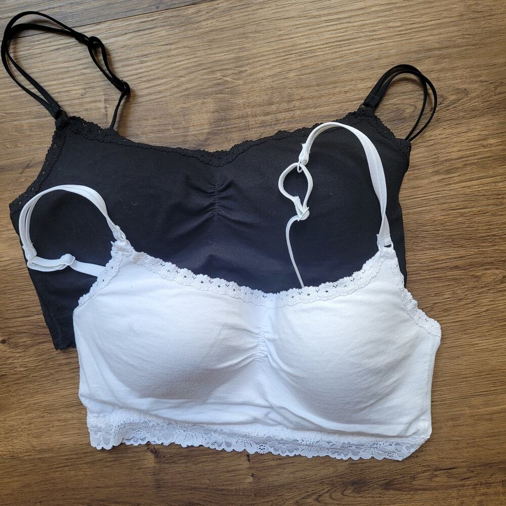 victoria's secret PINK bralette 2 pcs sz S euc